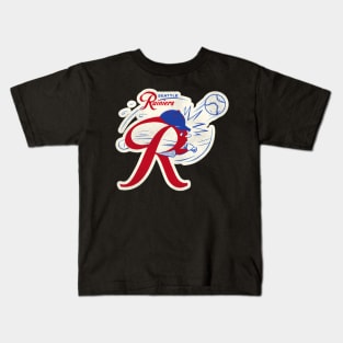 Seattle Rainiers Baseball Mascot Kids T-Shirt